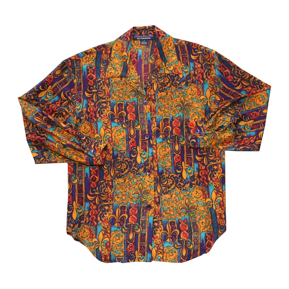 80’s Laura & Jayne Silk Shirt. Size S/M.